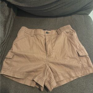 Hollister Tan Cargo Women's Shorts